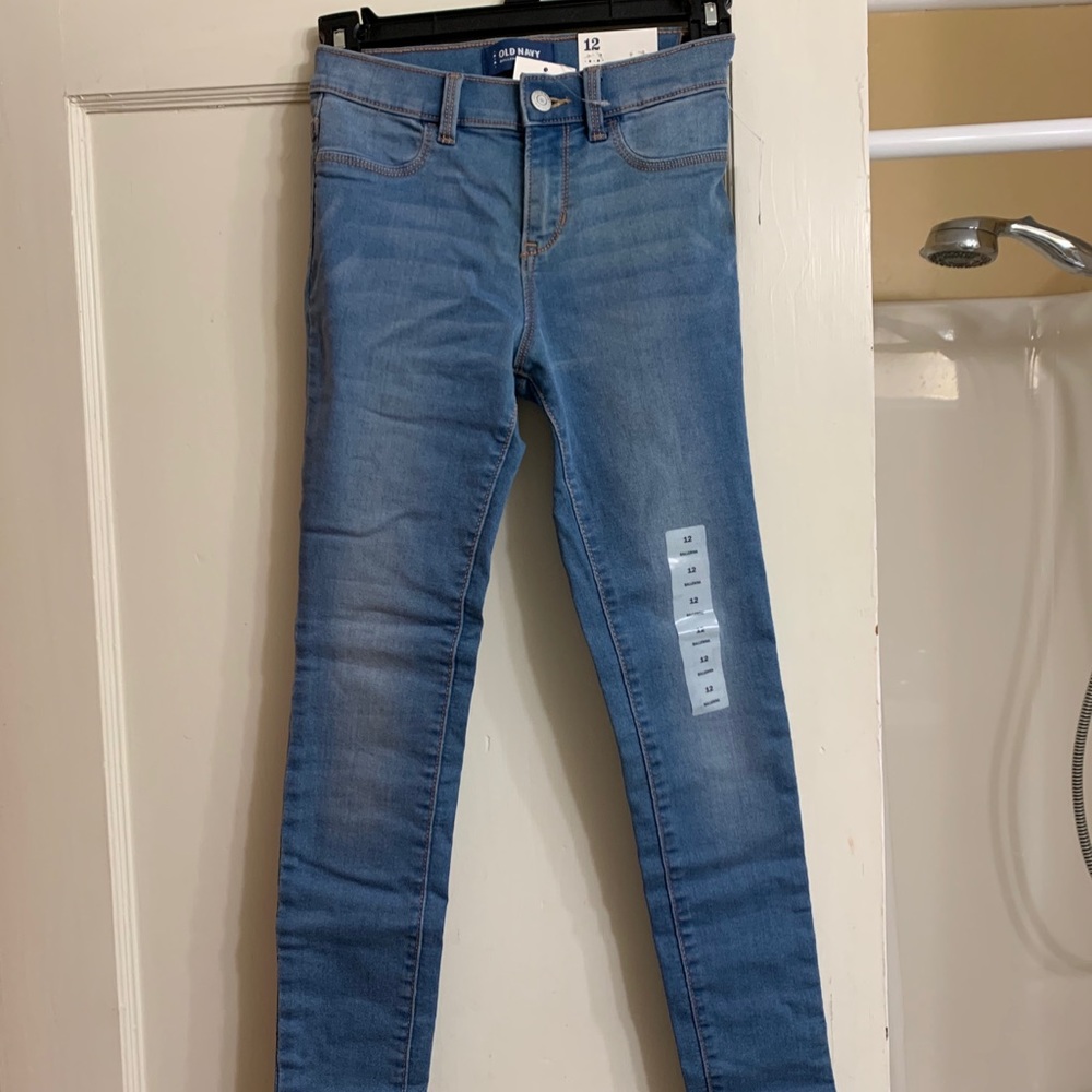 Old Navy Light Blue Stretchy Jeans